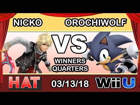 HAT 13 - FAD | Nicko (Shulk) Vs. orochiwolf (Sonic) Winners Quarters - Smash 4
