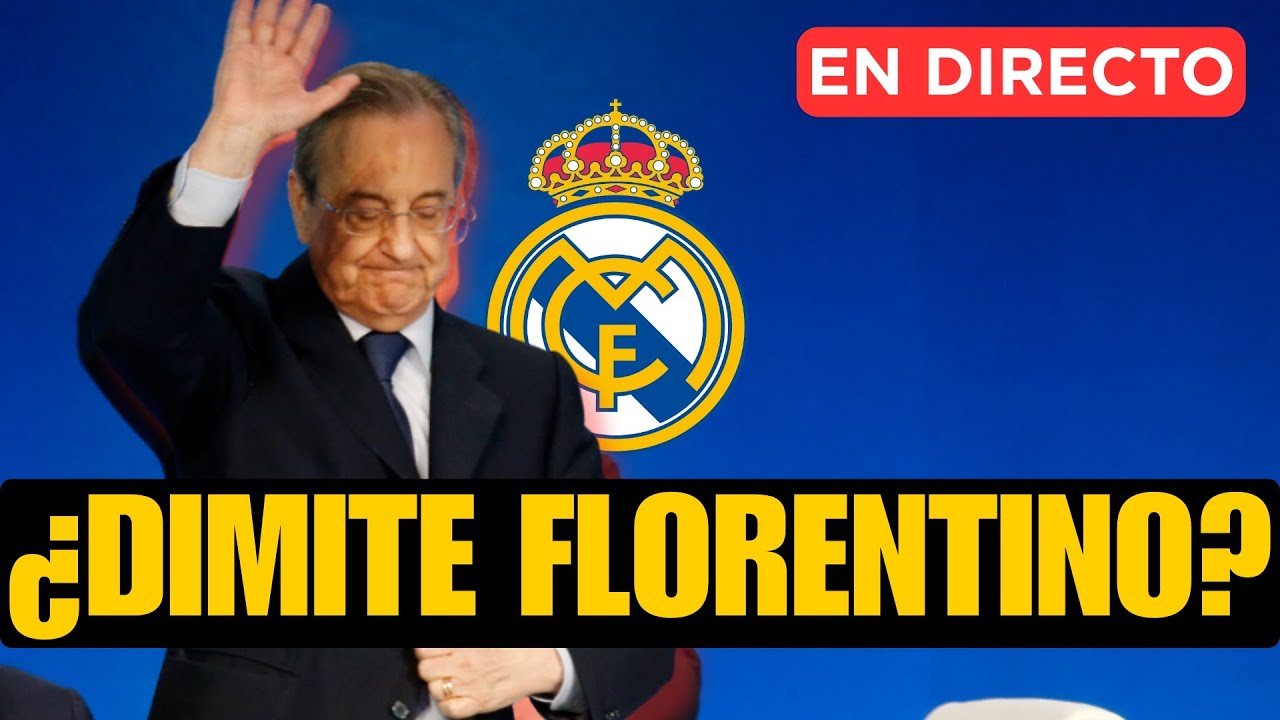 ¿DIMITE FLORENTINO PÉREZ?: RUEDA DE PRENSA DEL PRESIDENTE