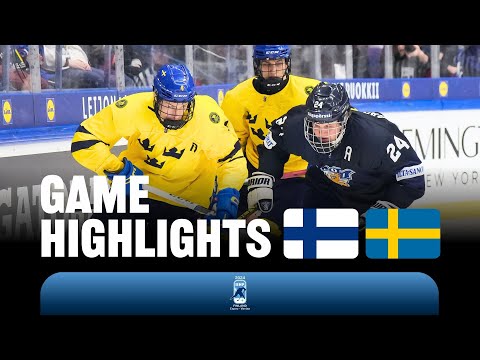 Хоккей Highlights: Finland vs Sweden | 2024 #U18MensWorlds