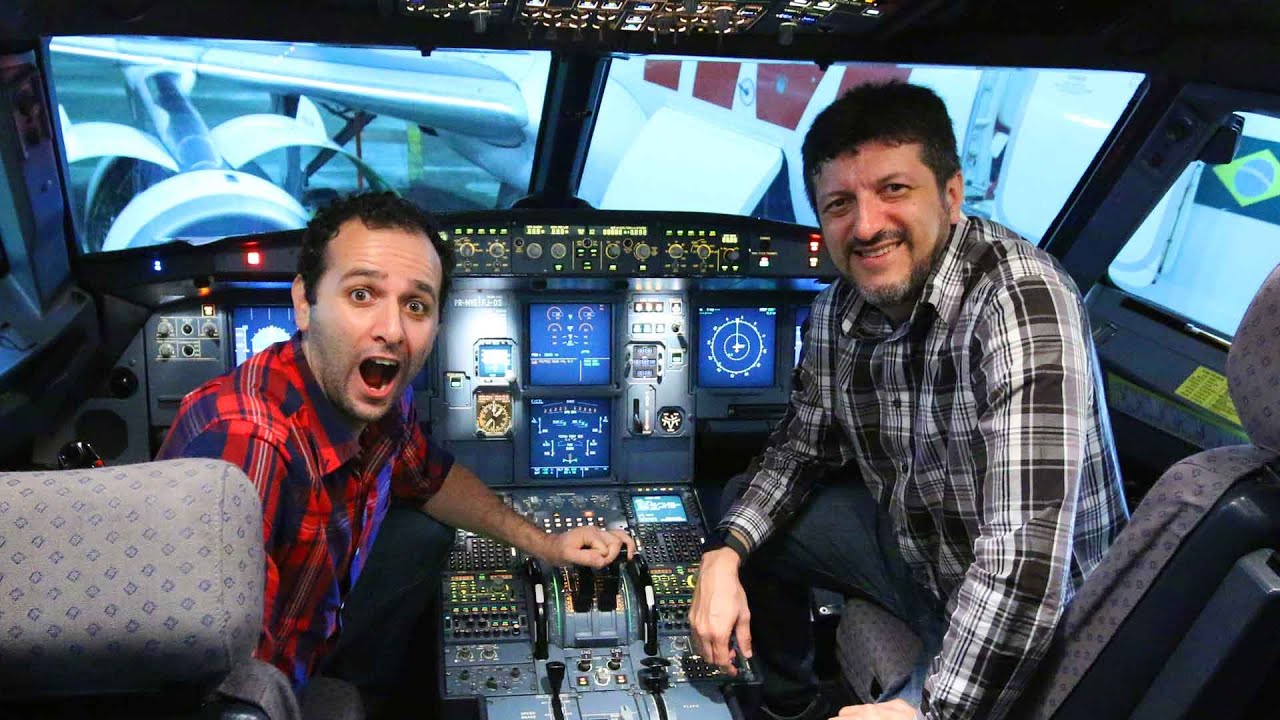 Por dentro da cabine de um avião ft. LITO AVIÕES E MÚSICAS 🔵Manual do Mundo