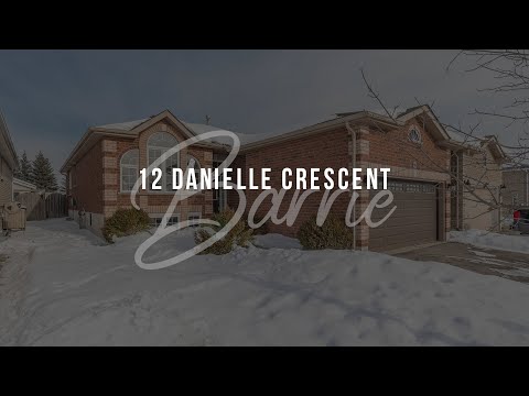 Home for Sale! 12 Danielle Crescent, Barrie - www.kwteam.ca