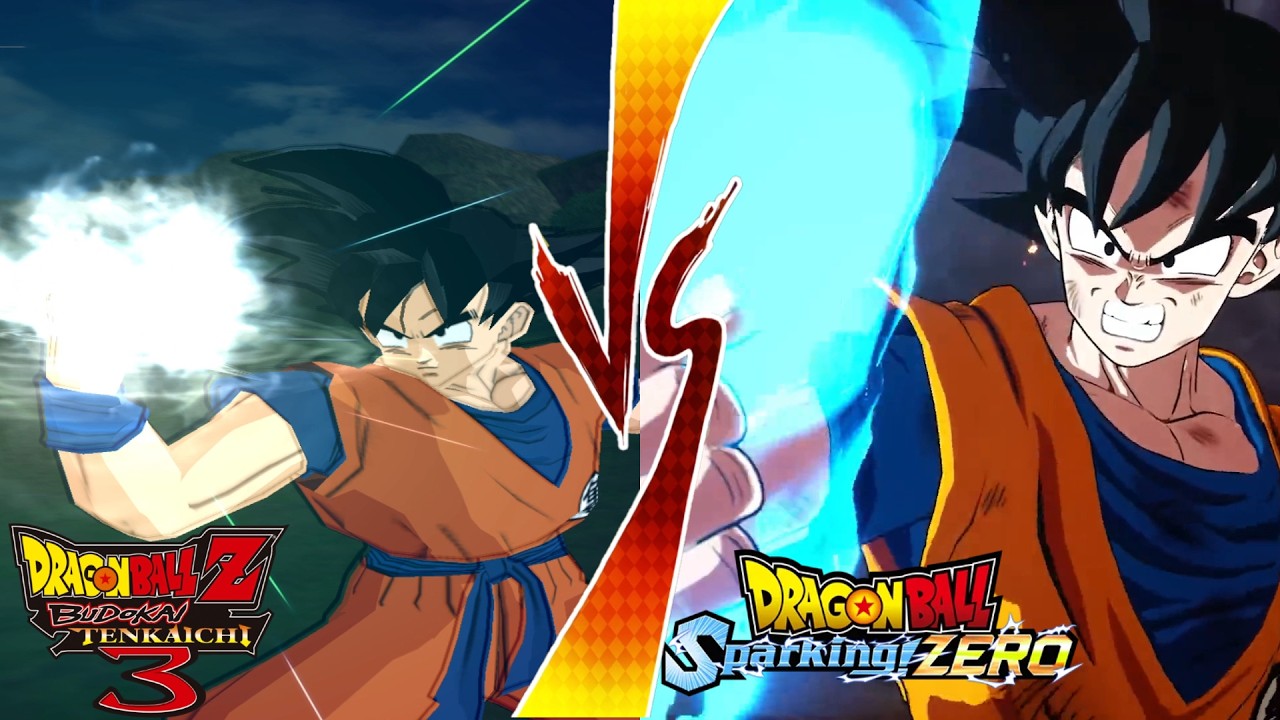 Dragon Ball: Budokai Tenkaichi 3 VS Sparking Zero-All Skills & Ultimate Attacks Comparison (So Far)