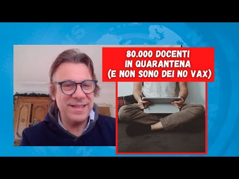 Zuppa di Porro 7 gen 2022 - 80.000 docenti in quarantena (e non sono dei no vax)