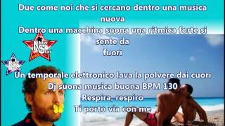 TI PORTO VIA CON ME - Jovanotti feat Benny Benassi - TESTO (LYRICS) - Lorenzo Cherubini