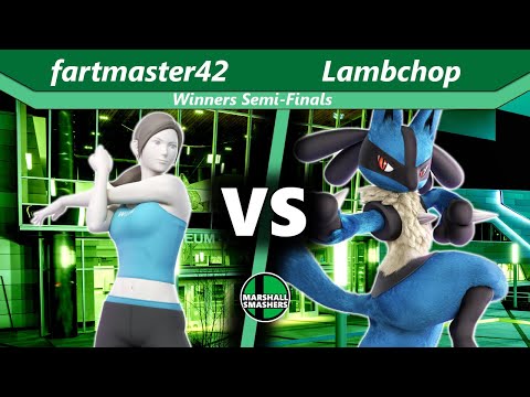 Marshall Smashers @ Dualcon - GW| fartmaster42 (Wii Fit) VS Lambchop (Lucario)