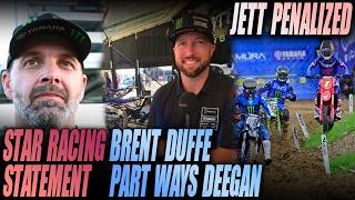 Star Racing Statement After Deegan OUT MXON, Brent Duffe Part Ways Deegan, Jett Lawrence Penalized..