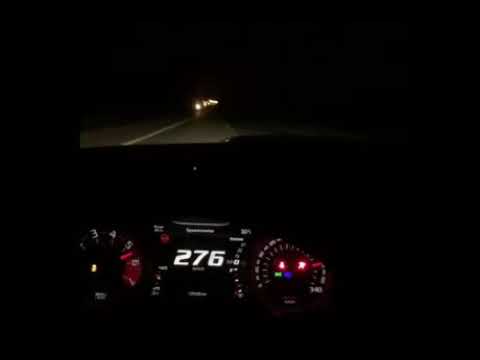 Dodge Hellcat Somewhere in Europe Hits 302