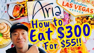 ARIA Las Vegas Buffet AYCE @ PROPER EATS Food Court | The Ultimate Tailgate Vegas Vlog