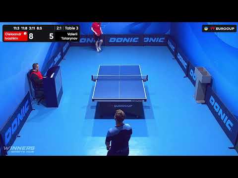 10:45 Oleksandr Ivashkin - Valerii Tatarynov 18.07.2023 TT Euro.Cup Ukraine Star. Table 3