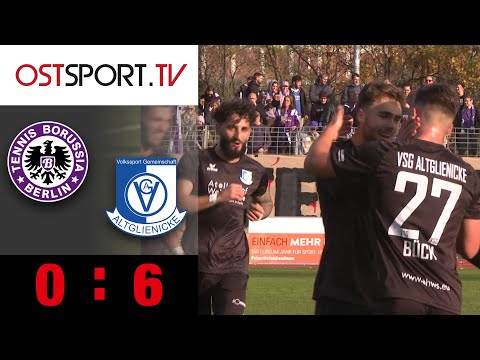 VSG-TOR-PARTY verschlimmert TeBe-Krise: Tennis Borussia - Altglienicke 0:6 | Regionalliga Nordost