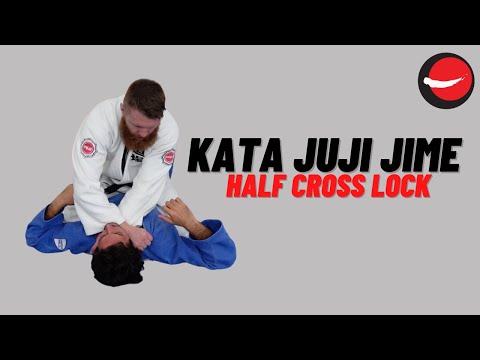 Kata Juji Jime || Half Cross Lock — judo technique demonstration