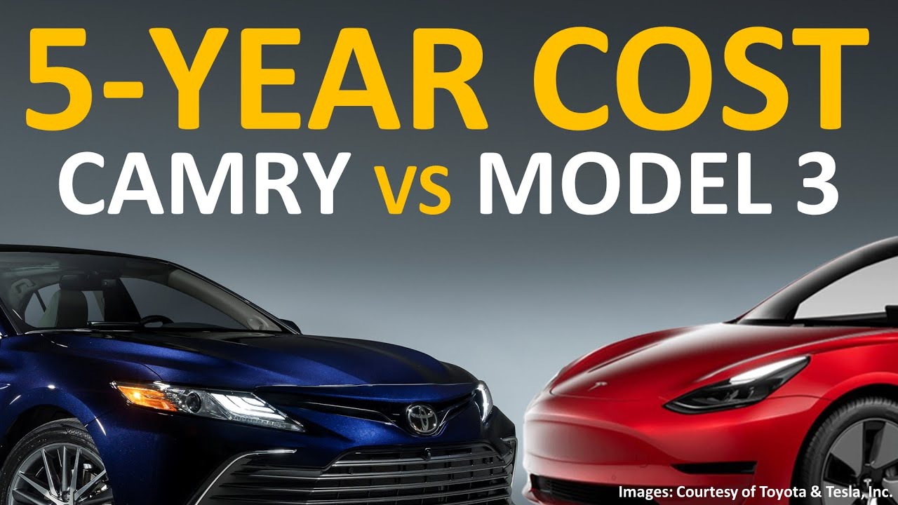 Tesla Model 3 vs Toyota Camry: TRUE OWNERSHIP COST Comparison