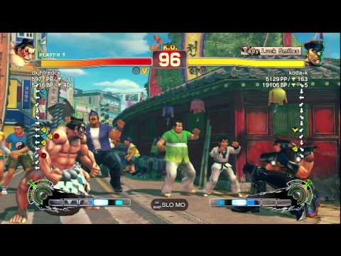 SSF4 AE Ver. 2012: dkjhfredcx [Honda] vs. koda-k [Bison] - PSN Ranked Match