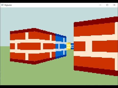 Non-Euclidean Raycaster Engine