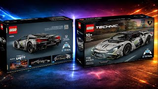 LEGO Technic 42214 Lamborghini Revuelto Super Sports Car Build PWRD Up Hub w/ Fiberoptic Light (4K)