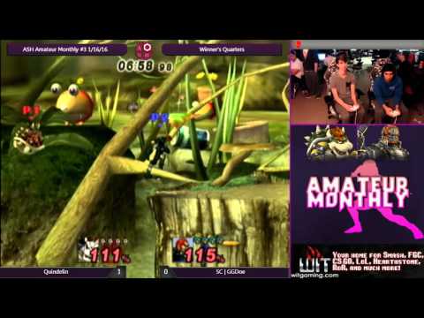 Quindelin (Bowser) vs SC | GGDoe (Ganon) - ASH Amateur Monthly #3 PM Winner's Quarters