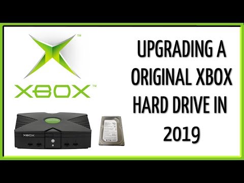 How I Upgrade A Original Xbox Hard Drive - 2019