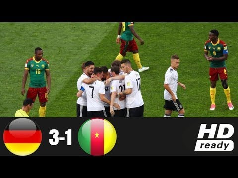Germany vs Cameroon 3-1 - Highlights & Goals - 25 June 2017