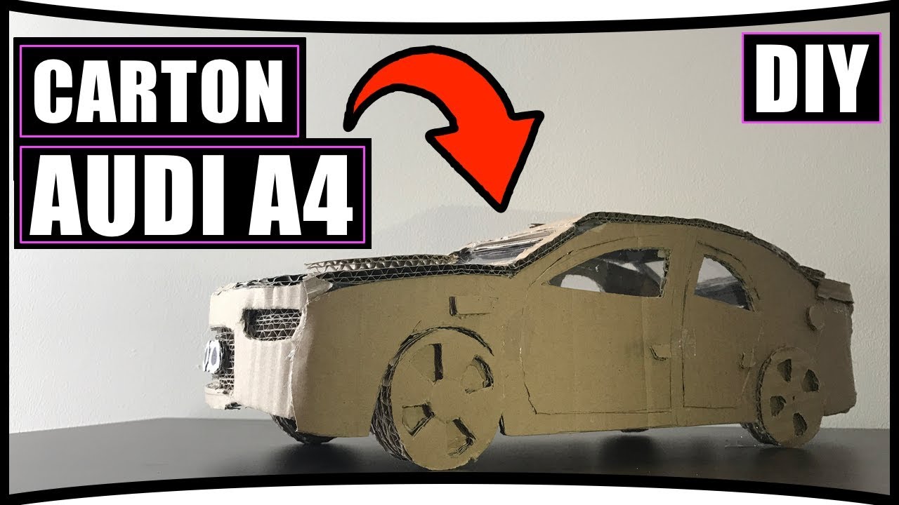 ❗️ AUDI A4 Z KARTONU - DIY (zrób to sam w domu)