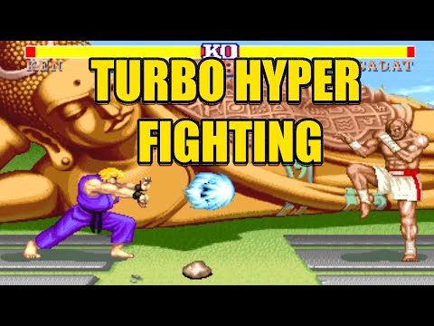 Street Fighter II Turbo Hyper Fighting ➤ (Hardest / Arcade) ➤ SPEEDY KEN