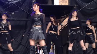 【学園祭】黒い衣装のキュートなダンサー達　#girlsdance