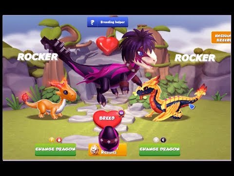 Rocker Dragon- Dragon Mania legends | Epic Rocker dragon DML