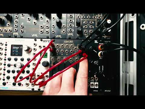 Patching the WORNG SideCar for FX sends and returns