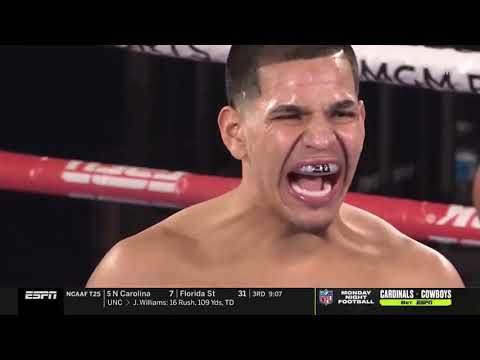 Edgar Berlanga vs Lanell Bellows Full Fight  KNOCKOUT