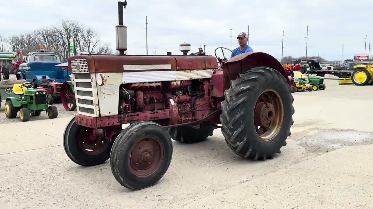3588 - IH 560 DIESEL (SN# 1834)-TO SELL APRIL 10, 2026-NEW PARIS, IN