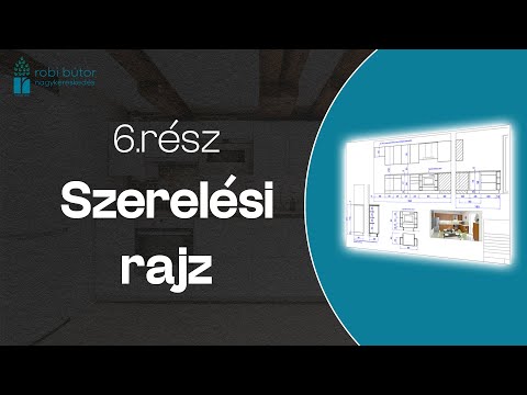 Konyhabútor- A szerelési rajz