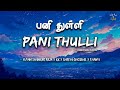 Pani Thulli Lyrics Kanda Naal Mudhal Yuvan Shankar Raja KK Shreya Ghoshal Thanvi