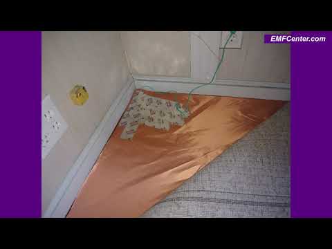 Complete RF Shielding of Bedroom with “Faraday Cage” Approach