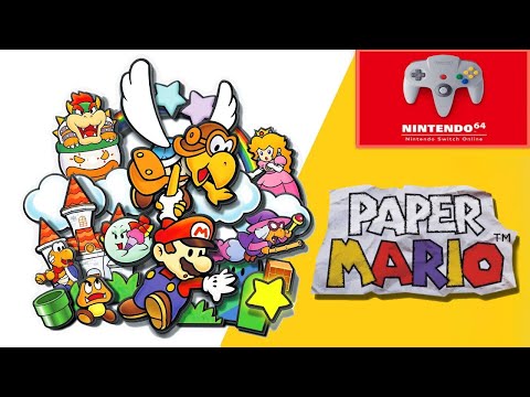 Paper Mario [N64] First Look on Nintendo Switch Online + Expansion Pack - v. 1.1.0 - Gameplay ITA