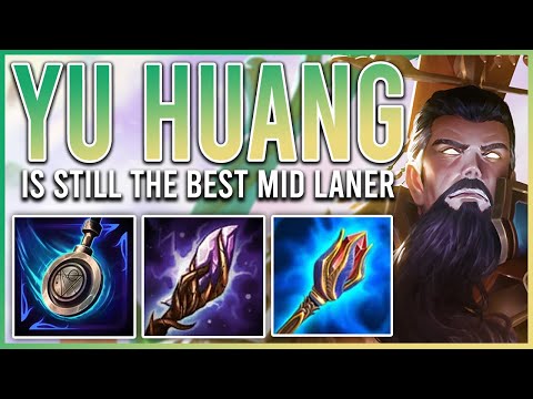 YU HUANG IS STILL THE BEST MID LANER! - Grandmasters Ranked Conquest Season 9 #smite #smiteseason9