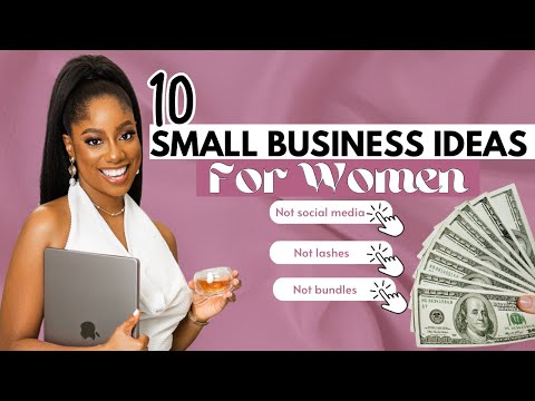 , title : '10 Small Business Ideas YOU can start under $100 As A WOMAN (Make Money From Home)'