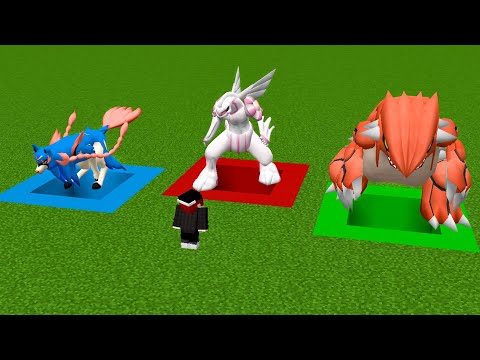 Choose the Right Hole in Minecraft Pixelmon