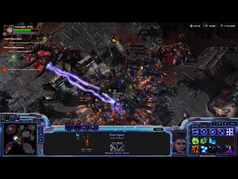 StarCraft 2 Wings of Liberty Campaign (Zerg Edition) Mission 25B - Shatter the Sky
