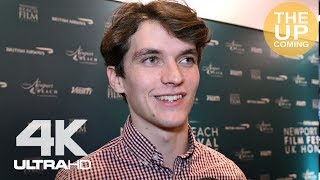 Fionn Whitehead on Black Mirror Bandersnatcher, Roads, Port Authority at Newport Beach Film Festival video