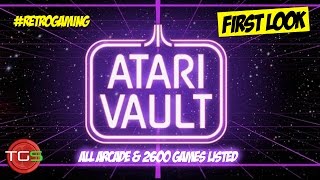 Atari Vault - First Look (PC - 1080p) All games listed