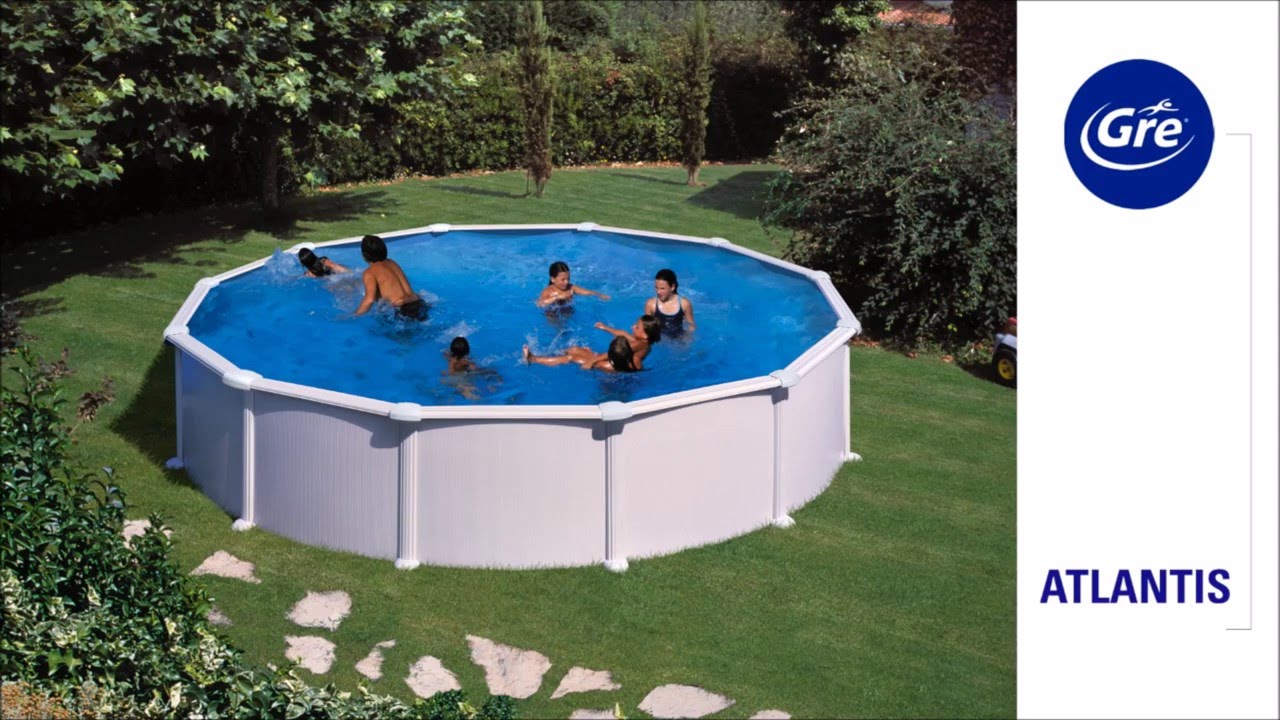 Piscine acier Gré Atlantis ronde Piscine acier Gré Atlantis ronde