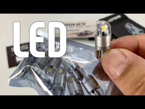 T10 Automotive White Led Interior and Marker Light Bulbs
