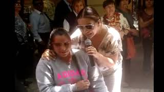 Miriam Hernandez sorprende a mujer no vidente que canta sus canciones.
