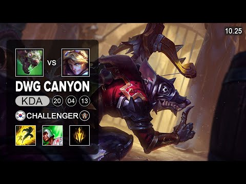 HLE Deft Twitch Bot vs Ezreal - KR Challenger patch 10.25