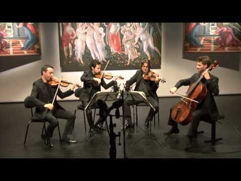 Quatuor Ebène : W-A Mozart  Divertimento F major KV 138