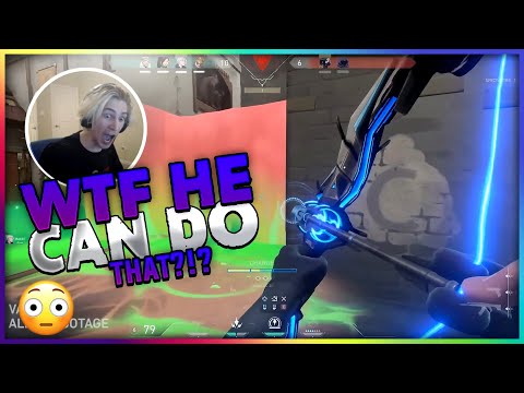 XQC REACTS TO NEW VALORANT AGENT SOVA FT. KEPHRII