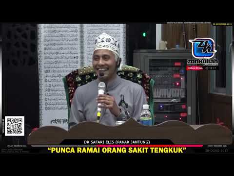 KESIHATAN : Punca Kerap Sakit Tengkuk - Dr Safari Elis