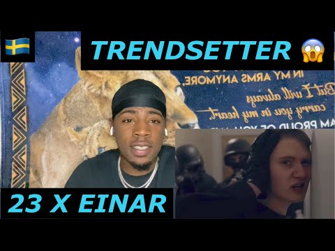 🇸🇪🔥23 X Einar “TRENDSETTER” | Sweden Rap REACTION