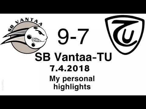 SB Vantaa-TU 7.4.2018 My Personal Highlights