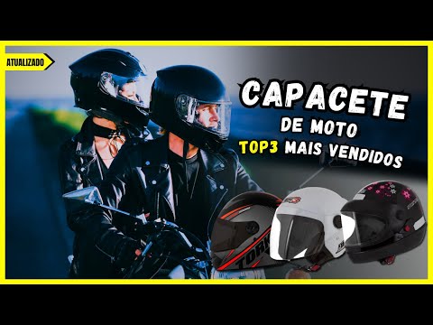 ✅ Top 3: Melhor CAPACETE de MOTO | Melhor CAPACETE para moto 2024 | Capacete qual Comprar