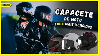 ✅ Top 3: Melhor CAPACETE de MOTO | Melhor CAPACETE para moto 2024 | Capacete qual Comprar